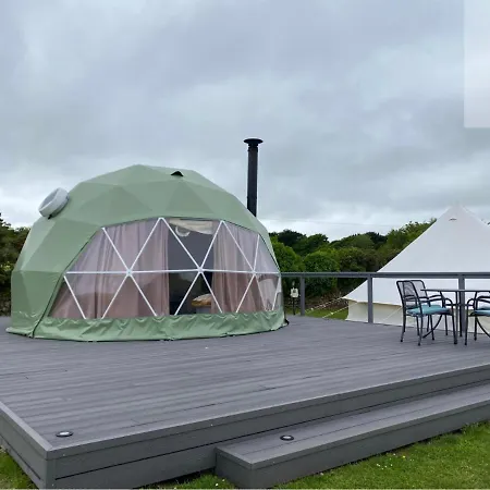 Glamping Dome Elysian Fields Hotel Helston Exterior photo