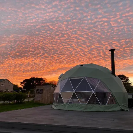 Glamping Dome Elysian Fields Hotel Helston Exterior photo