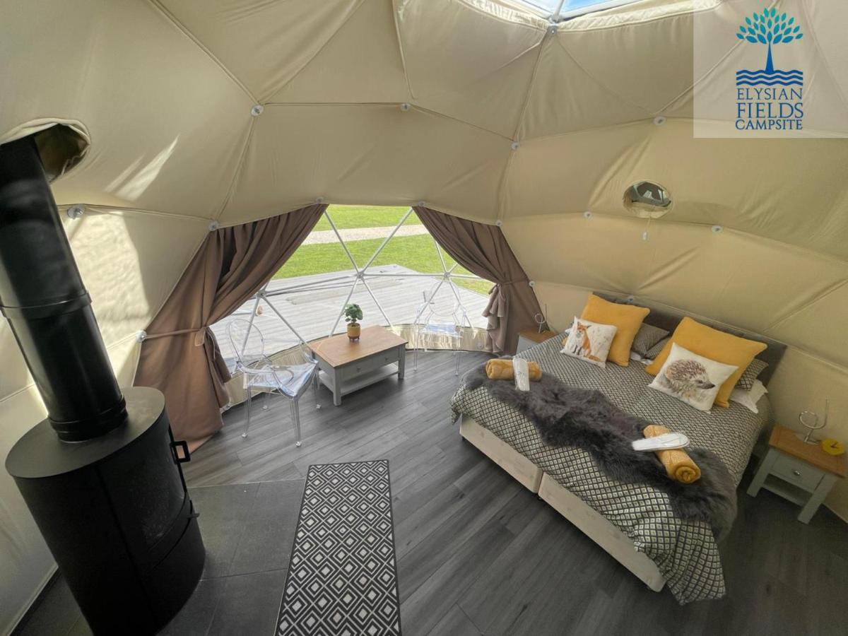 Luxury tent Glamping Dome Elysian Fields Helston